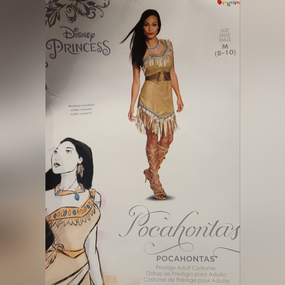 Disguise Pocahantas Costume Size M